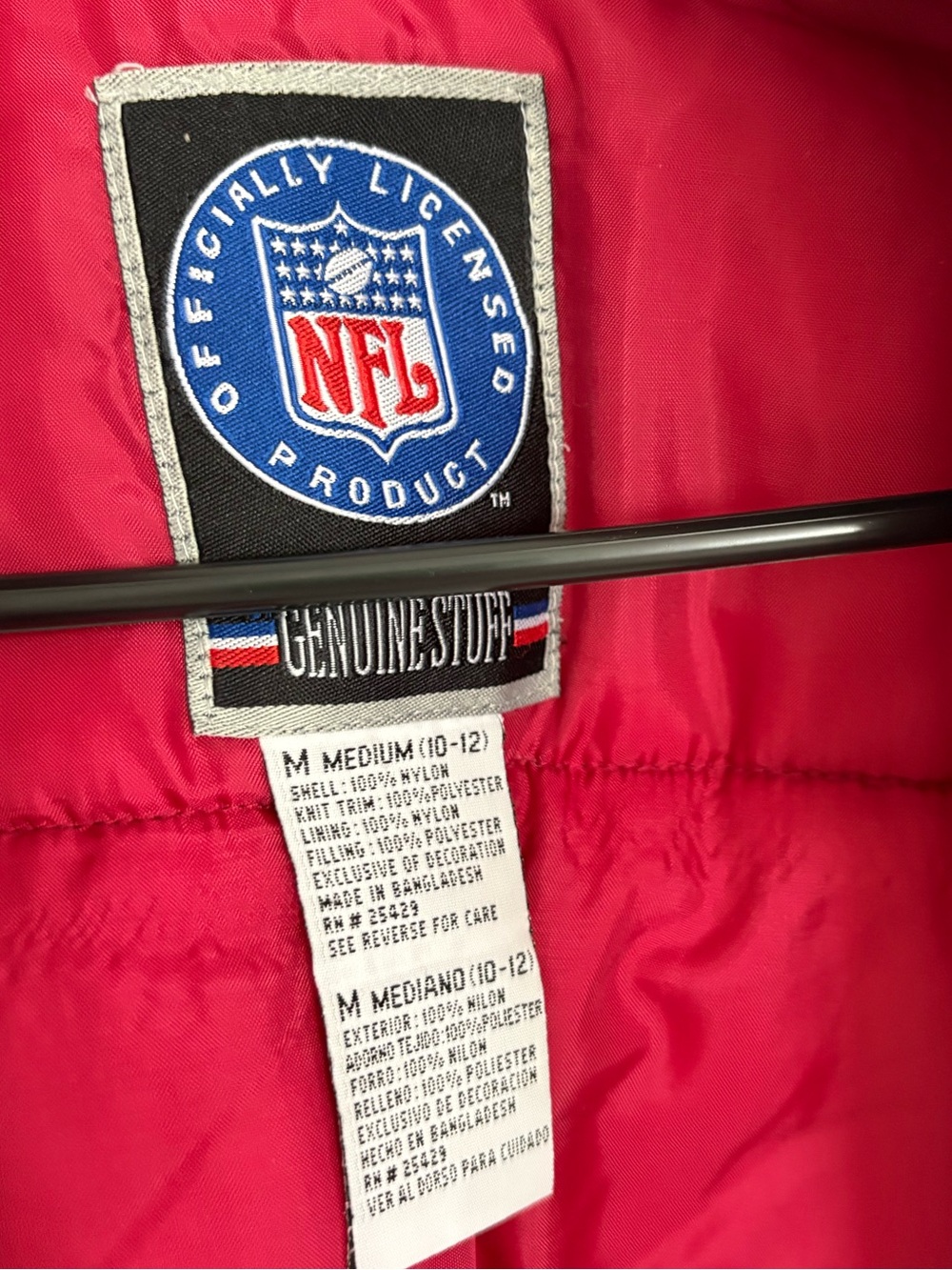 90’s San Francisco 49ers Puffer Jacket - Picture 11 of 11